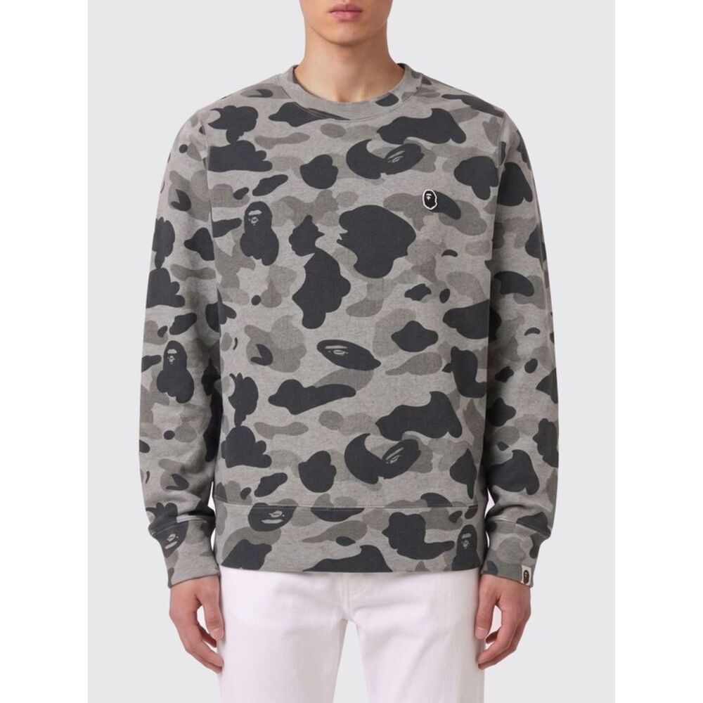 Bape Sweatshirt Men Grey